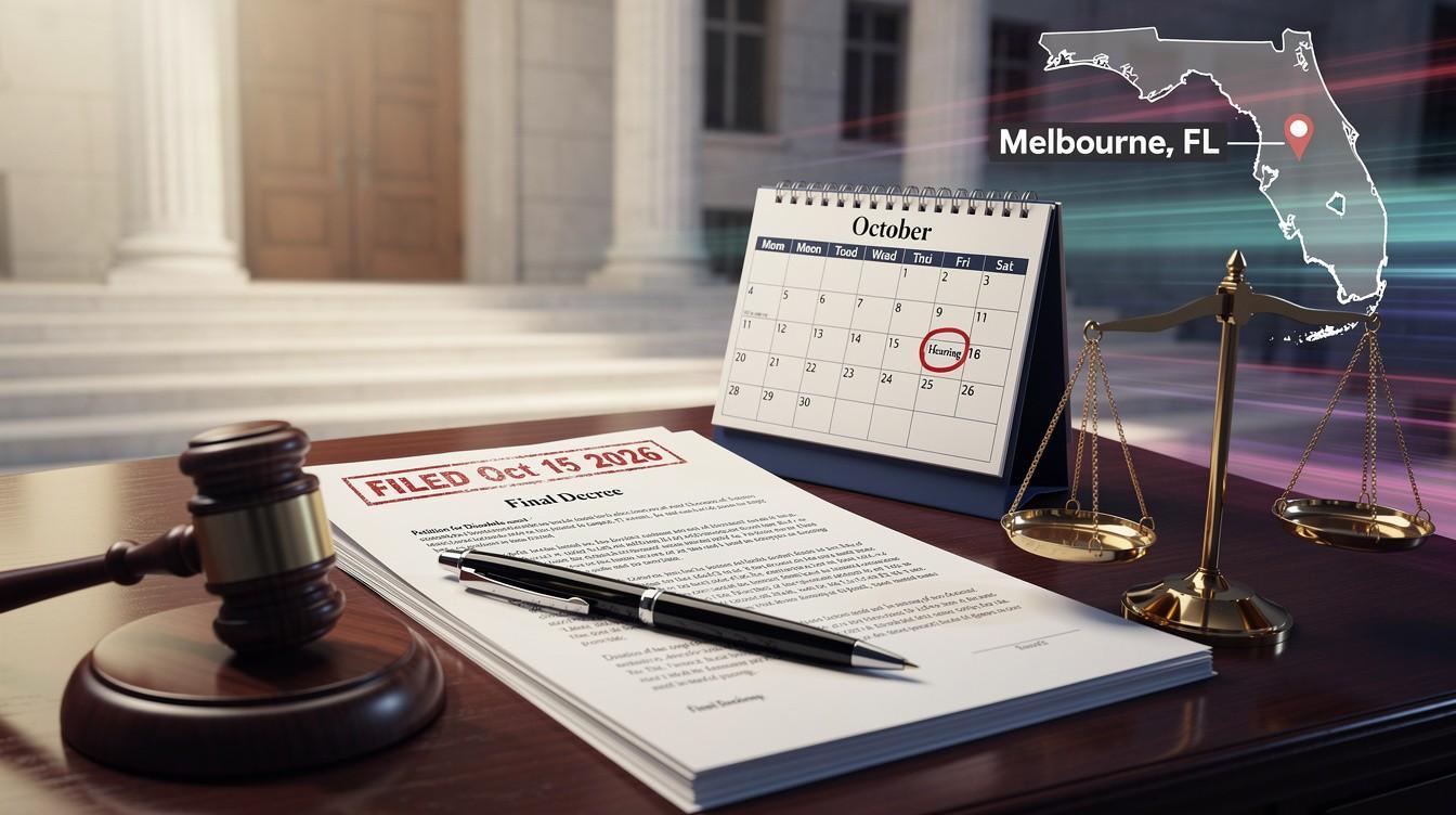 Divorce Process Melbourne Florida: From Filing To Final Decree