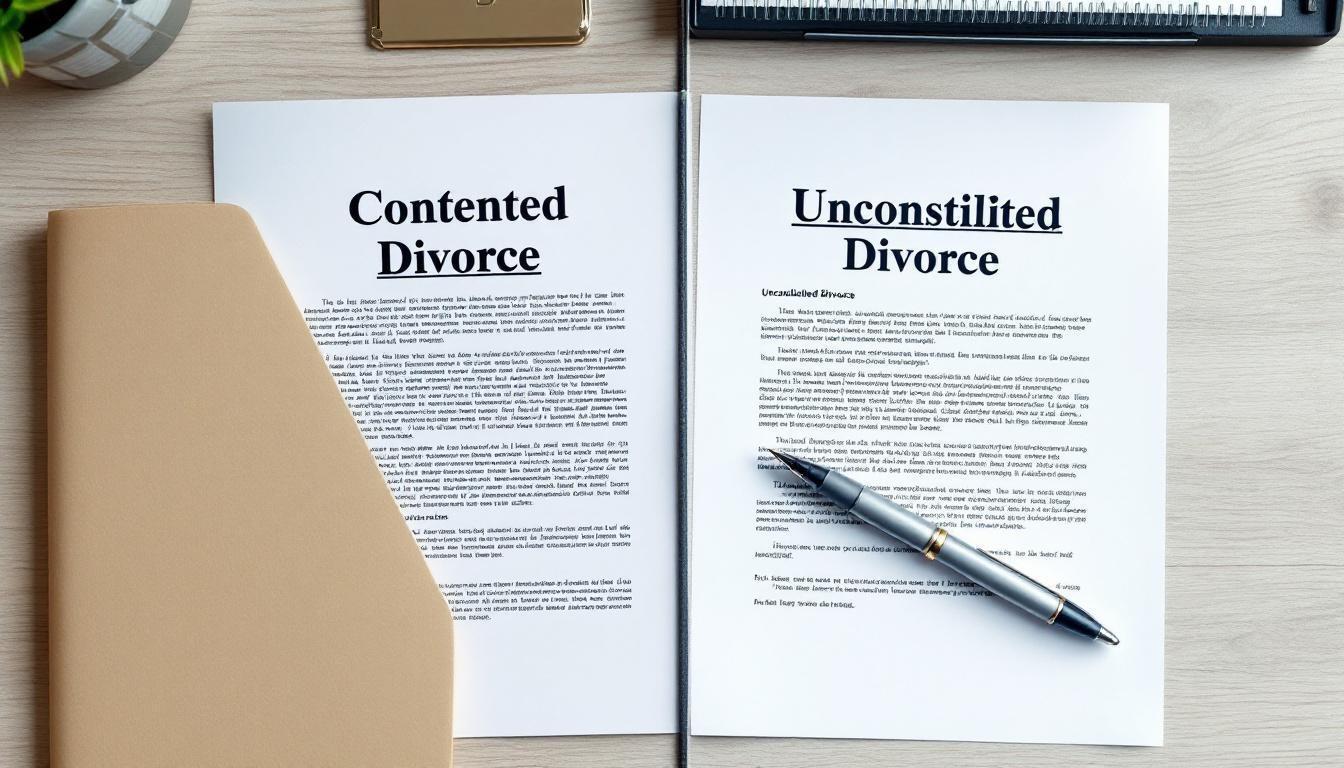 How to Choose Between Contested vs Uncontested Divorce