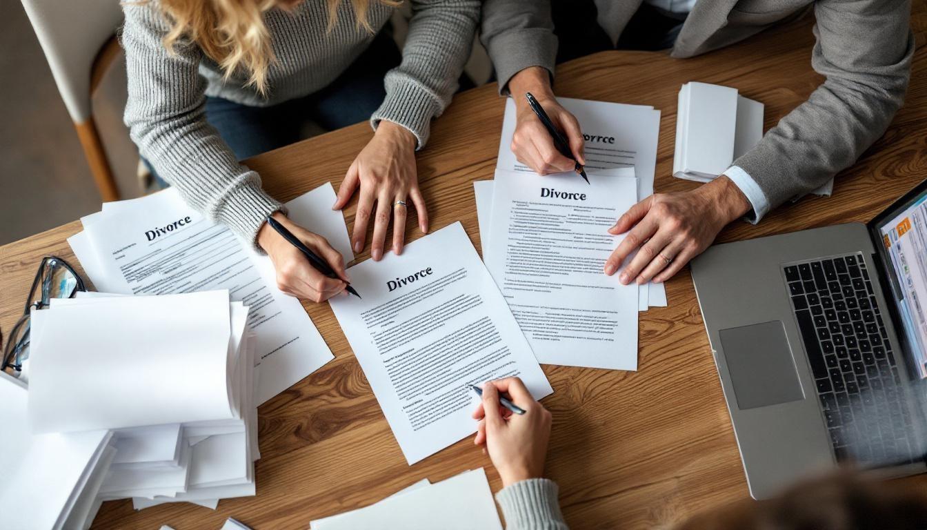 How to Get a Divorce Without Attorneys