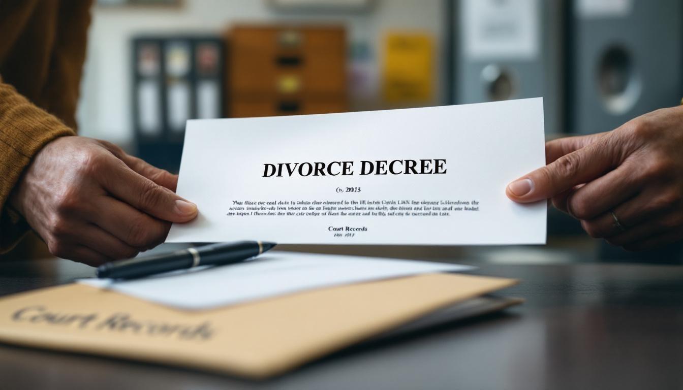How to Obtain Your Divorce Decree