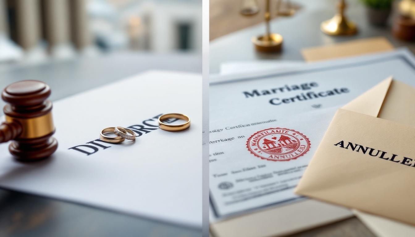 What's the Difference Between Divorce and Annulment?
